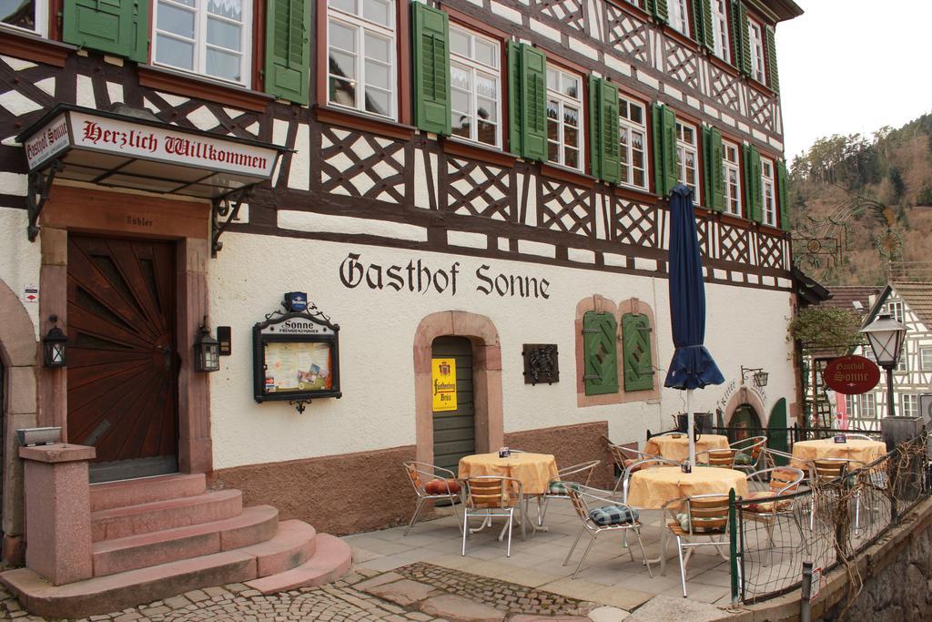 Hotel Gasthof Sonne Schiltach Exterior foto